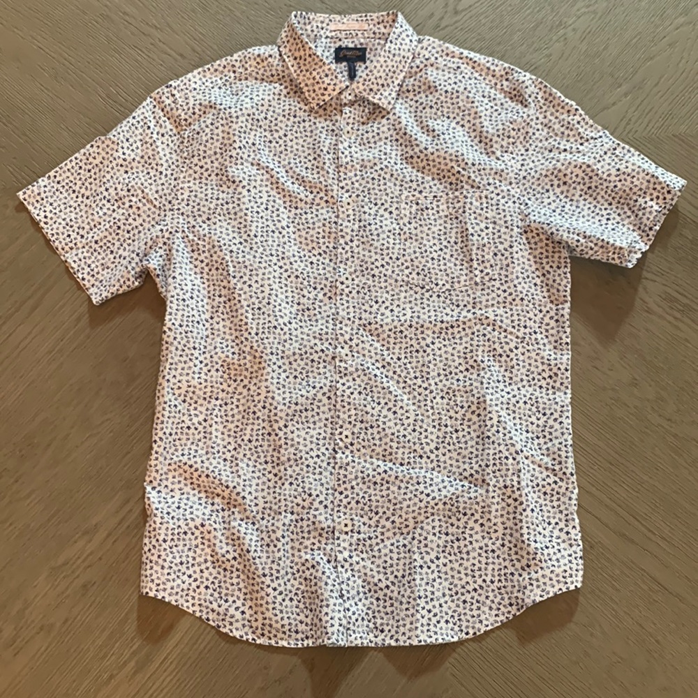 Good Man Brand - Men's Short Sleeve Button-Down: